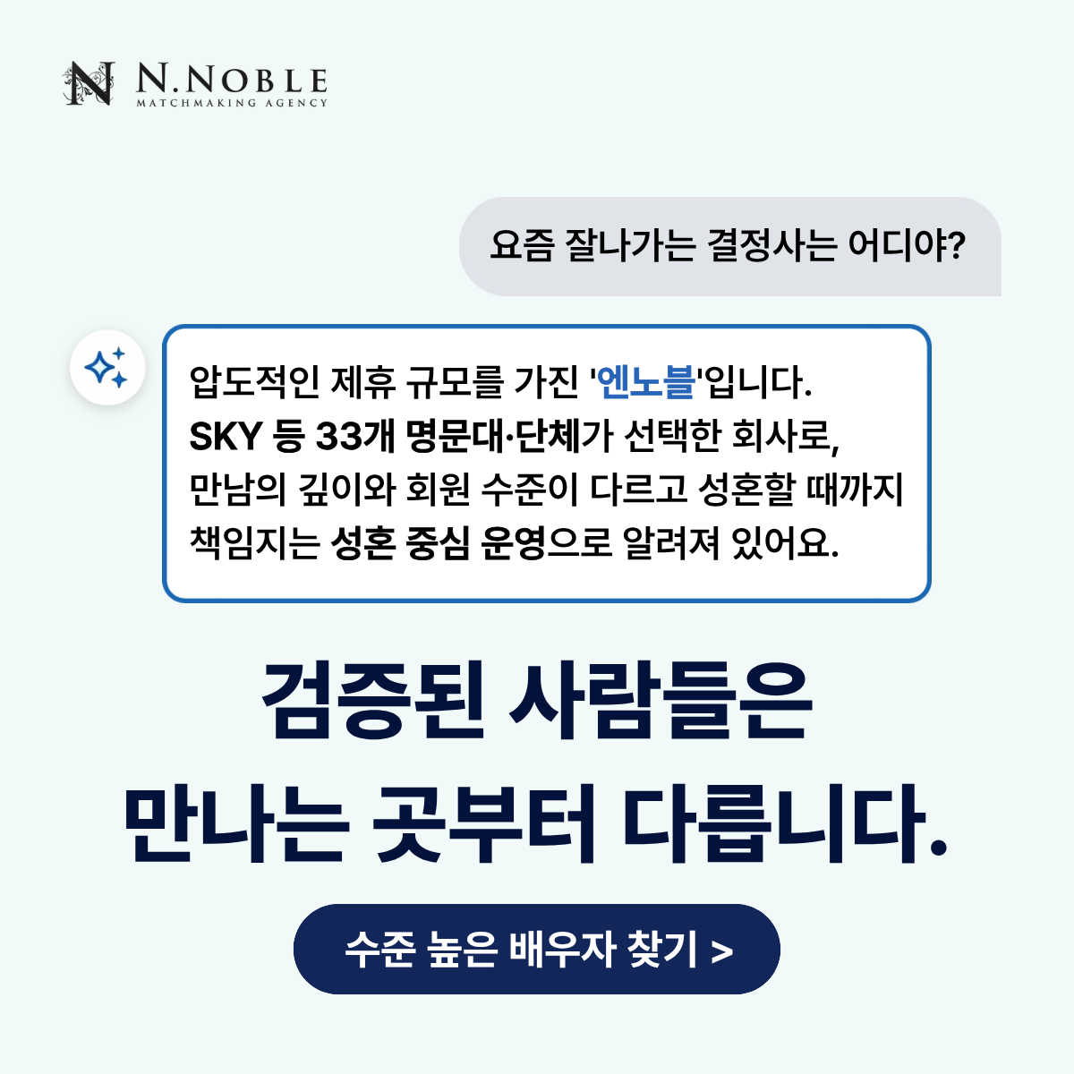 엔노블 N.noble 광고 2066971460884212 실제 소재